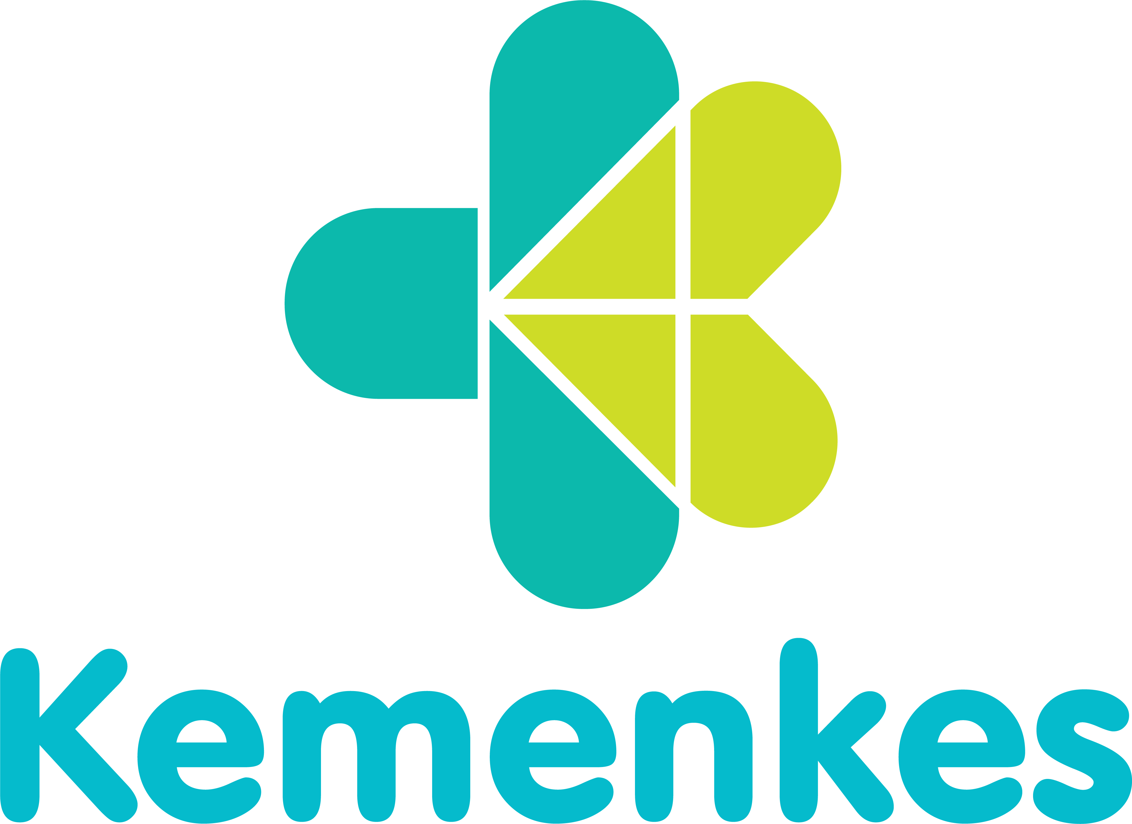 Simulasi watermark logo Kemenkes
